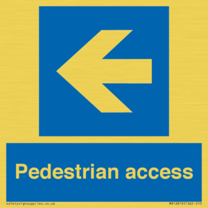 Pedestrian access